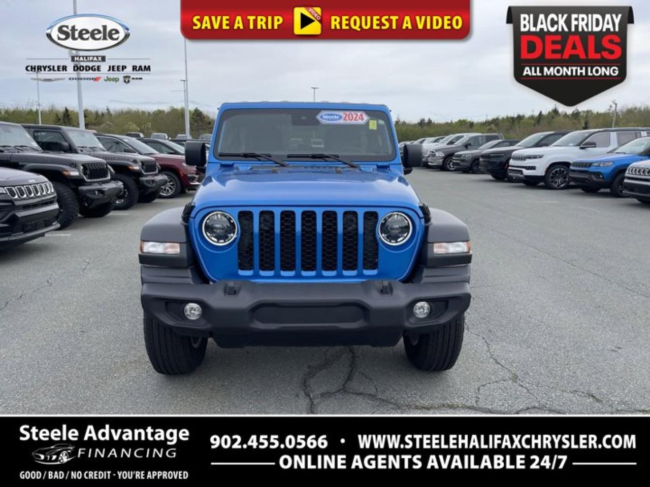 New 2024 Jeep Wrangler Sport S for sale in Halifax, NS