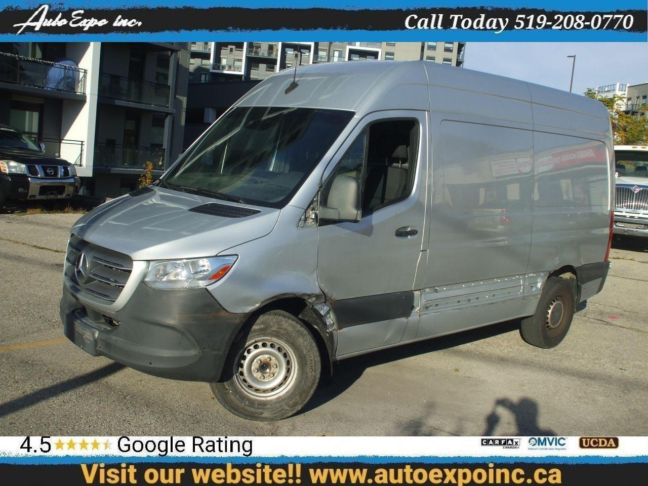 2019 Mercedes-Benz Sprinter 2500,High Roof,V6,144',Sold As is,Diesel,GPS