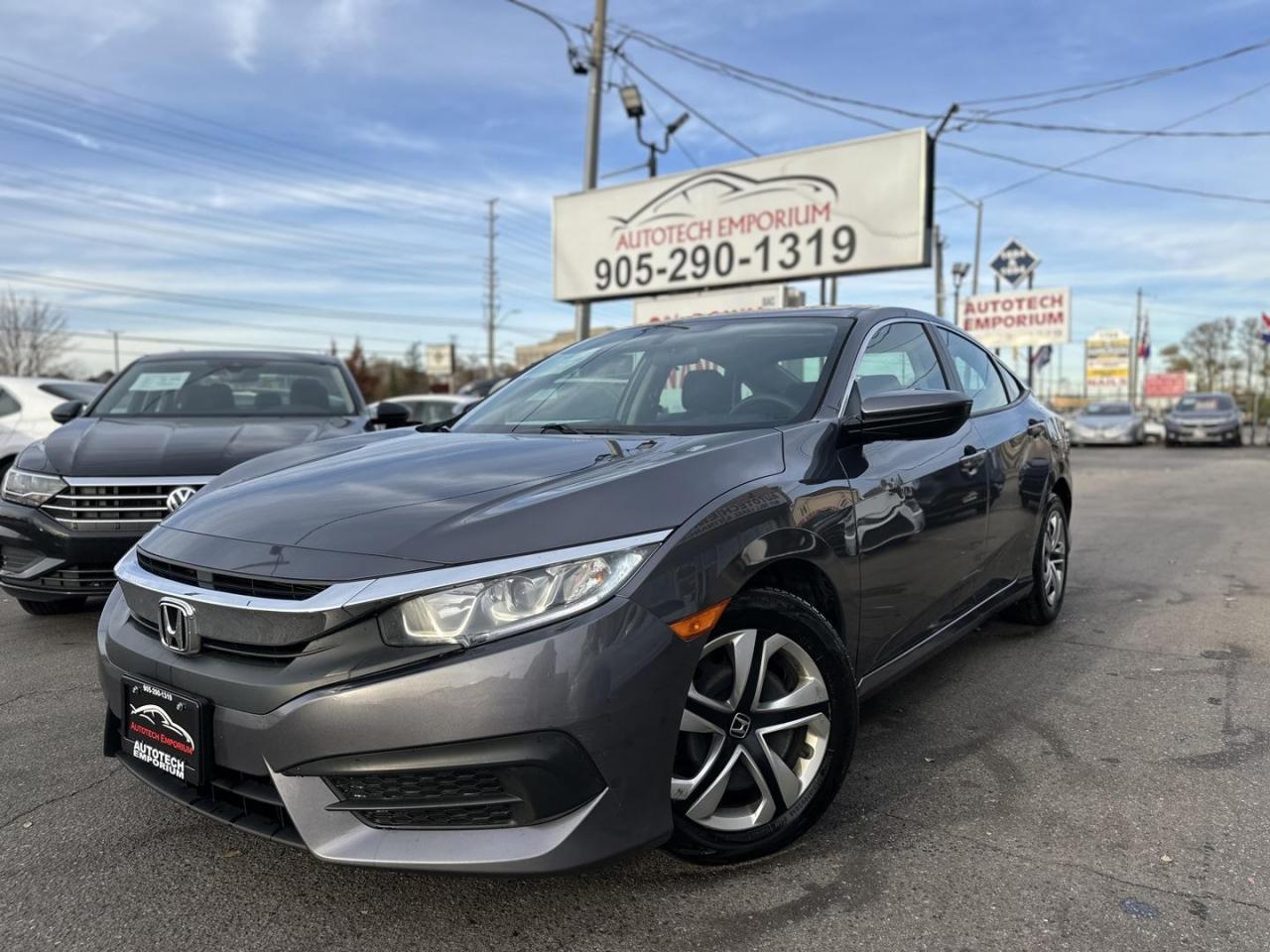 Used 2016 Honda Civic LX Carplay/Camera/Heated Seats for sale in Mississauga, ON