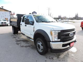 Used 2018 Ford F-550 XL 4X4 6.7 Diesel 11-Foot Del Landscapers Dump Box for sale in Gorrie, ON