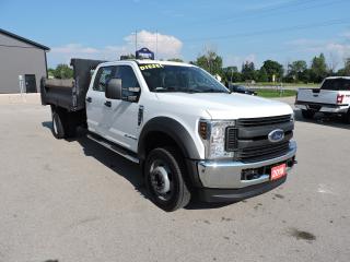 Used 2018 Ford F-550 XL 4X4 6.7 Diesel 11-Foot Del Landscapers Dump Box for sale in Gorrie, ON