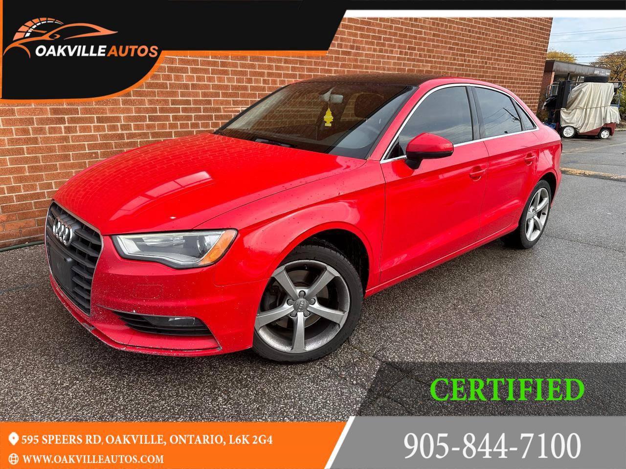 Used 2016 Audi A3 4dr Sdn quattro 2.0T Komfort for sale in Oakville, ON