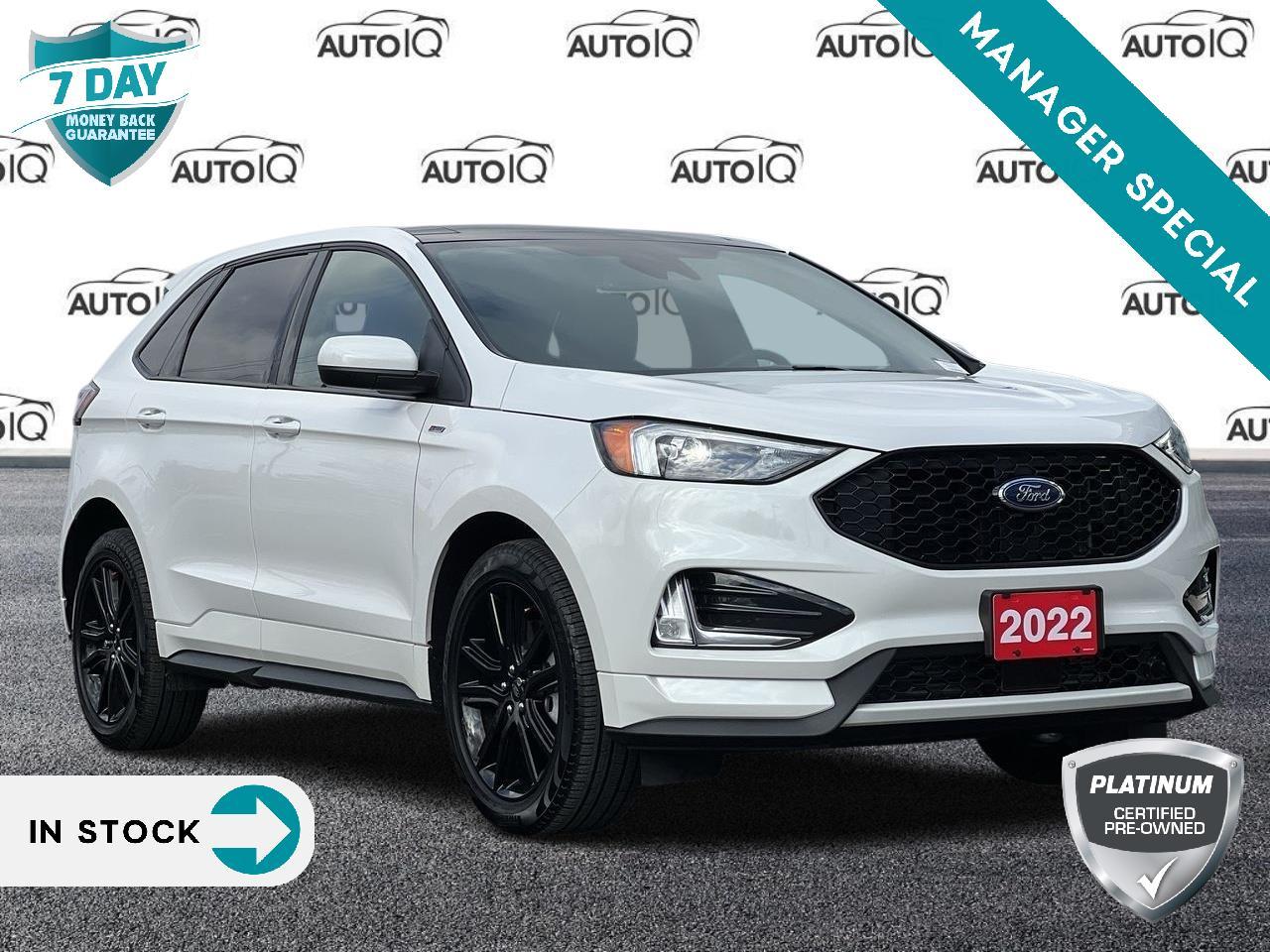 Used 2022 Ford Edge ST Line BOUGHT HERE SVC'D HERE | HEATED WHEEL | PANORAMIC MOONROOF | ADAPTIVE CRUISE for sale in Kitchener, ON