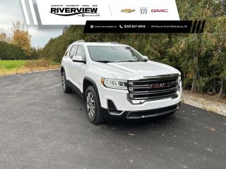 <p><span style=font-size:14px>Just landed on our pre-owned lot is this 2023 GMC Acadia SLE in Summit White.</span></p>

<p><span style=font-size:14px>The GMC Acadia is a versatile and stylish midsize SUV that offers a blend of comfort, performance and modern technology. Some of the features include, 7 passenger seating, cloth upholstery, heated front seats, navigation system, rear view camera, rear park assist, a touchscreen display, lane departure warning with lane keep assist, following distance indicator, forward collision alert, keyless entry, remote start, power liftgate, Bose speakers, apple/android car play with bluetooth, automatic start/stop, heated mirrors and so much more!</span></p>

<p><span style=font-size:14px>Call and book your appointment today!</span></p>
<p><span style=font-size:12px><span style=font-family:Arial,Helvetica,sans-serif><strong>Certified Pre-Owned</strong> vehicles go through a 150+ point inspection and are reconditioned to the highest standards. They include a 3 month/5,000km dealer certified warranty with 24 hour roadside assistance, exchange privileged within first 30 days/2,500km and a 3 month free trial of SiriusXM radio (when vehicle is equipped). Verify with dealer for all vehicle features.</span></span></p>

<p><span style=font-size:12px><span style=font-family:Arial,Helvetica,sans-serif>All our vehicles are <strong>Market Value Priced</strong> which provides you with the most competitive prices on all our pre-owned vehicles, all the time. </span></span></p>

<p><span style=font-size:12px><span style=font-family:Arial,Helvetica,sans-serif><strong><span style=background-color:white><span style=color:black>**All advertised pricing is for financing purchases, all-cash purchases will have a surcharge.</span></span></strong><span style=background-color:white><span style=color:black> Surcharge rates based on the selling price $0-$29,999 = $1,000 and $30,000+ = $2,000. </span></span></span></span></p>

<p><span style=font-size:12px><span style=font-family:Arial,Helvetica,sans-serif><strong>*4.99% Financing</strong> available OAC on select pre-owned vehicles up to 24 months, 6.49% for 36-48 months, 6.99% for 60-84 months.(2019-2025MY Encore, Envision, Enclave, Verano, Regal, LaCrosse, Cruze, Equinox, Spark, Sonic, Malibu, Impala, Trax, Blazer, Traverse, Volt, Bolt, Camaro, Corvette, Silverado, Colorado, Tahoe, Suburban, Terrain, Acadia, Sierra, Canyon, Yukon/XL).</span></span></p>

<p><span style=font-size:12px><span style=font-family:Arial,Helvetica,sans-serif>Visit us today at 854 Murray Street, Wallaceburg ON or contact us at 519-627-6014 or 1-800-828-0985.</span></span></p>

<p> </p>