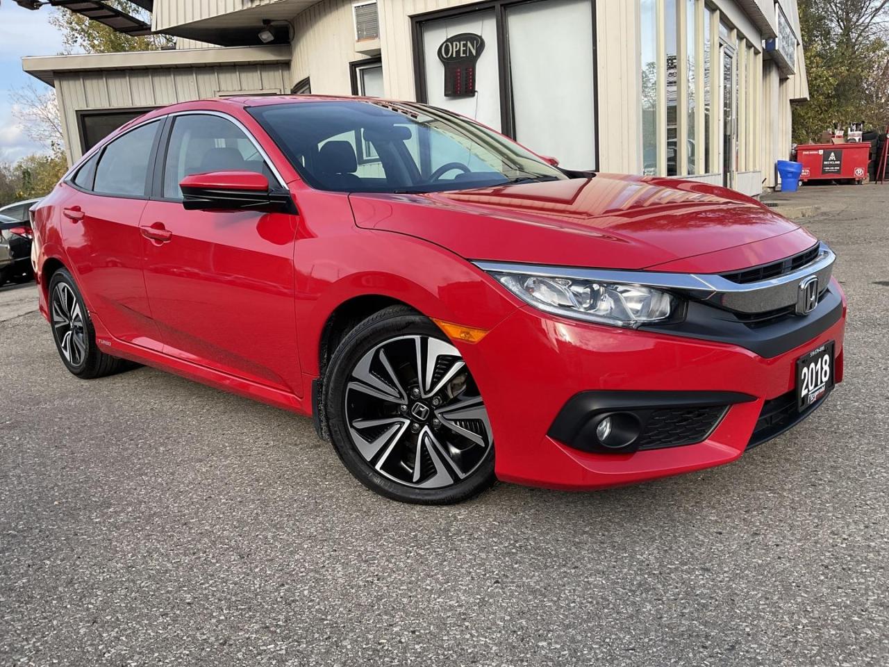 Used 2018 Honda Civic EX-T Sedan - BACK-UP/BLIND-SPOT CAM! SUNROOF! REMOTE START! for sale in Kitchener, ON