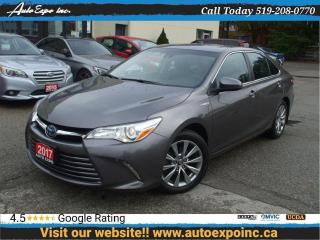 Used 2017 Toyota Camry XLE,GPS,Bluetooth,Backup Camera,Certified,Leather for sale in Kitchener, ON