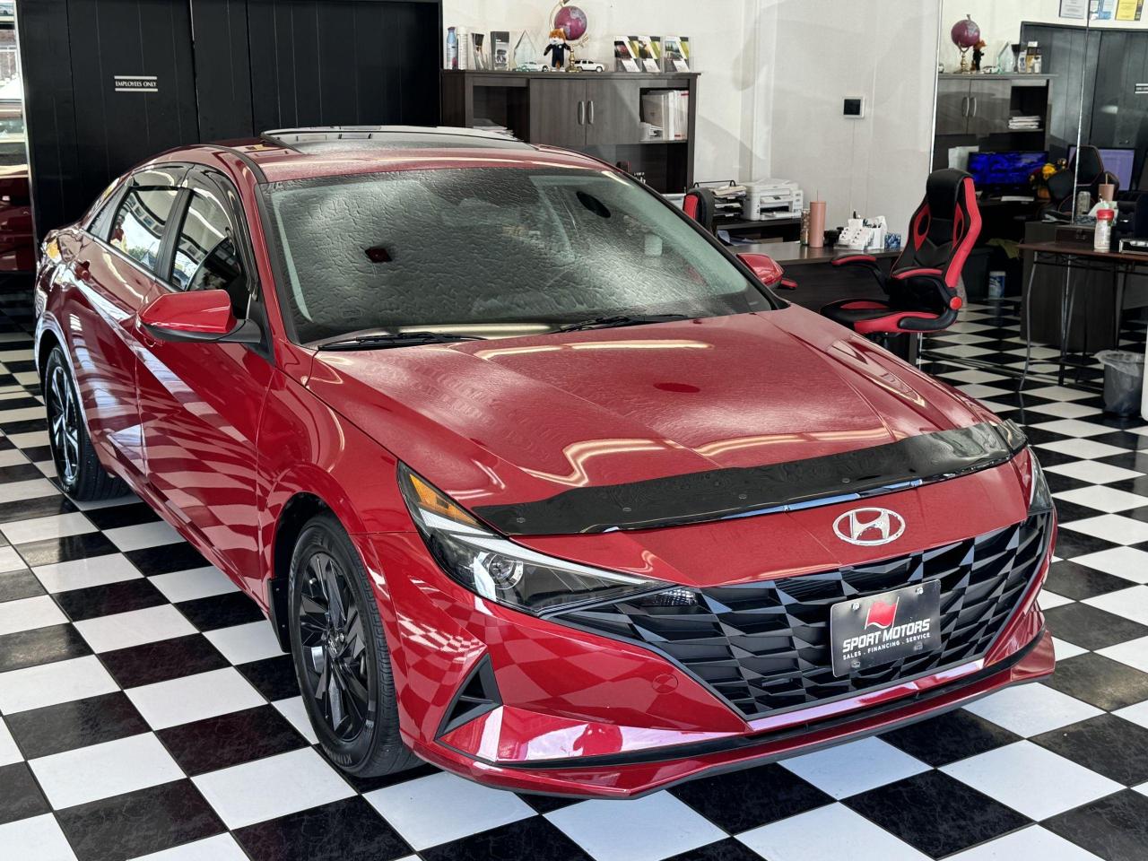 2021 Hyundai Elantra PREFERRED+SUNROOF+LaneKeep+APPLE PLAY+CLEAN CARFAX Photo72
