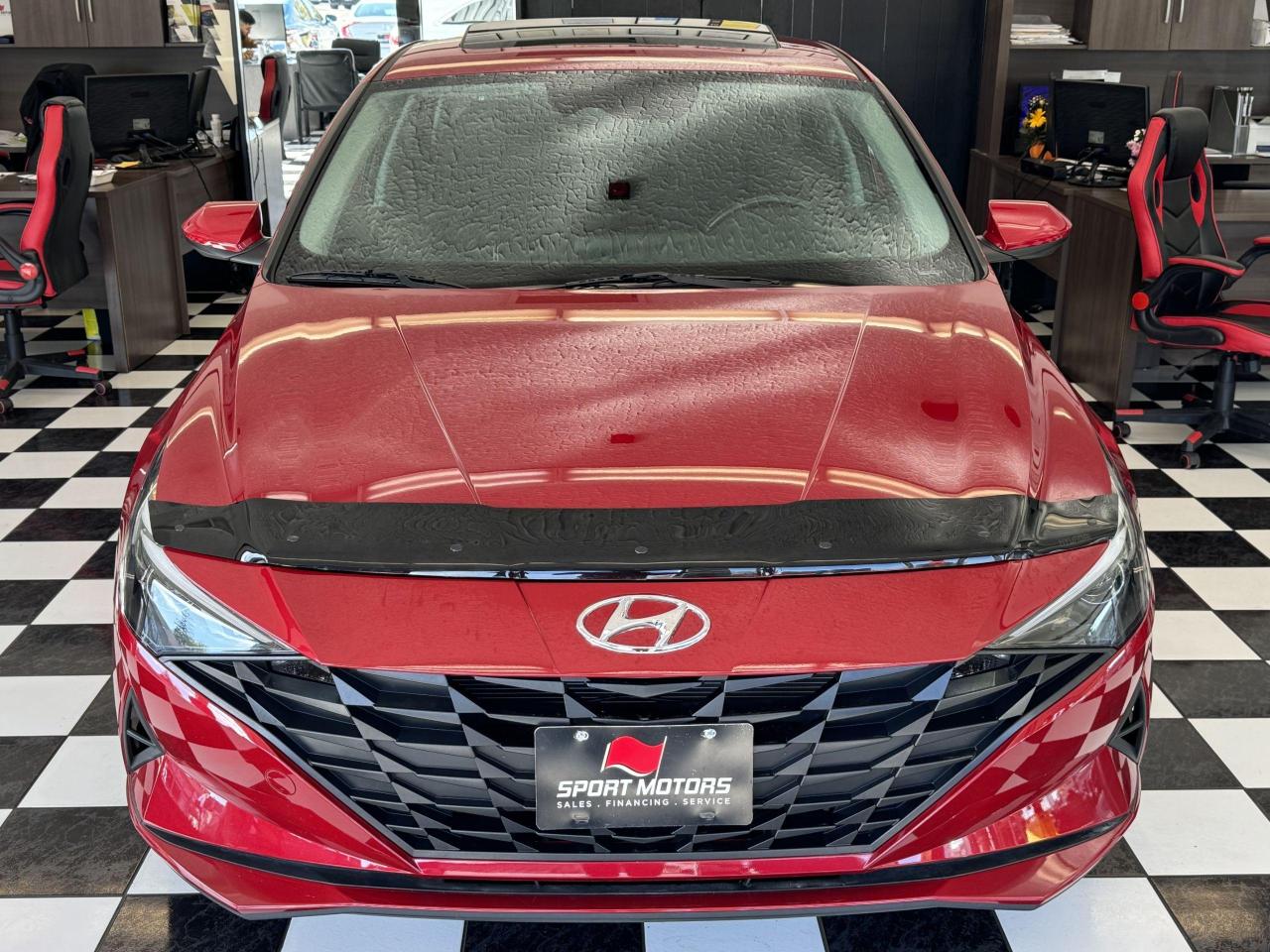 2021 Hyundai Elantra PREFERRED+SUNROOF+LaneKeep+APPLE PLAY+CLEAN CARFAX Photo73
