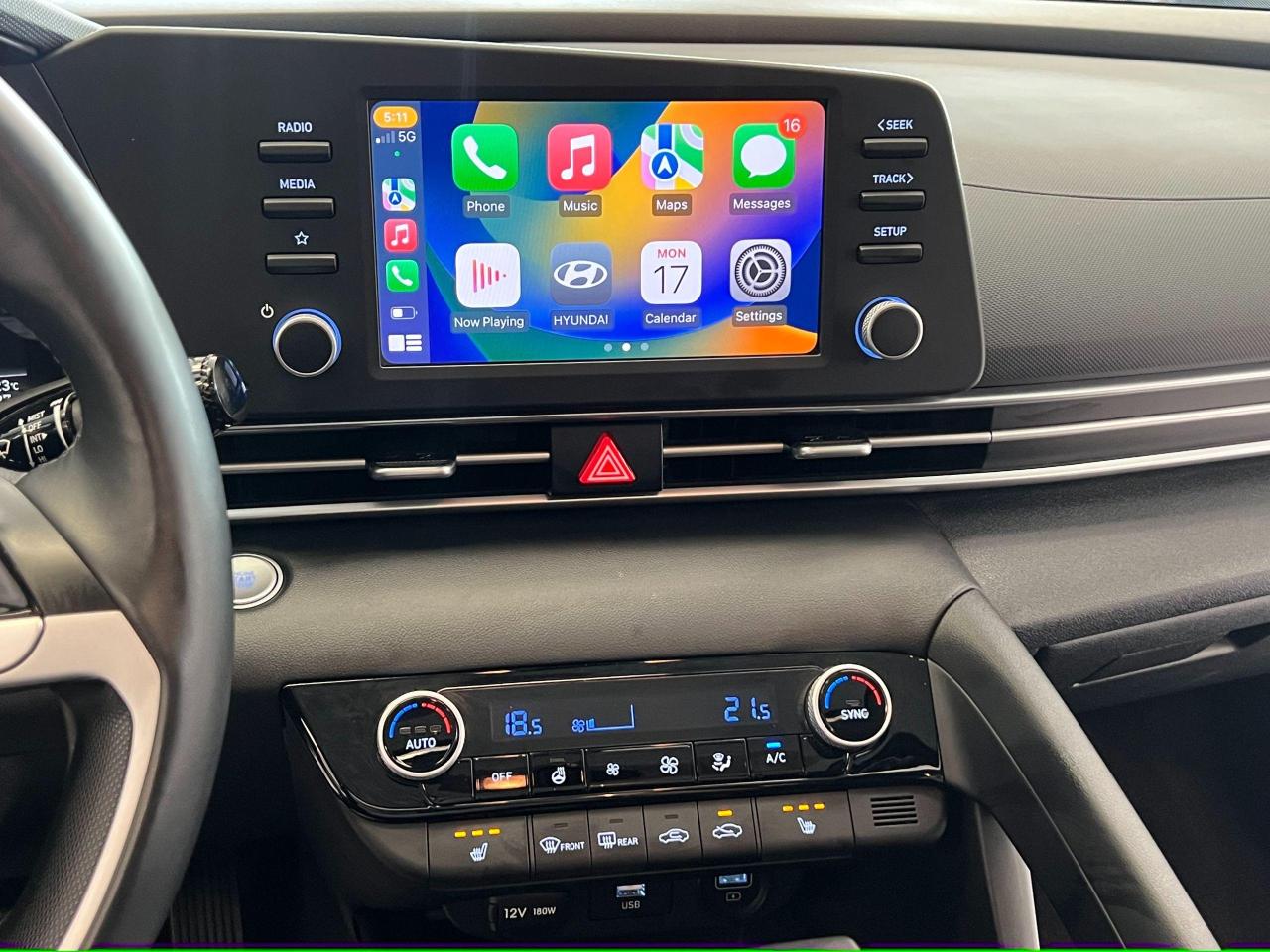 2021 Hyundai Elantra PREFERRED+SUNROOF+LaneKeep+APPLE PLAY+CLEAN CARFAX Photo75