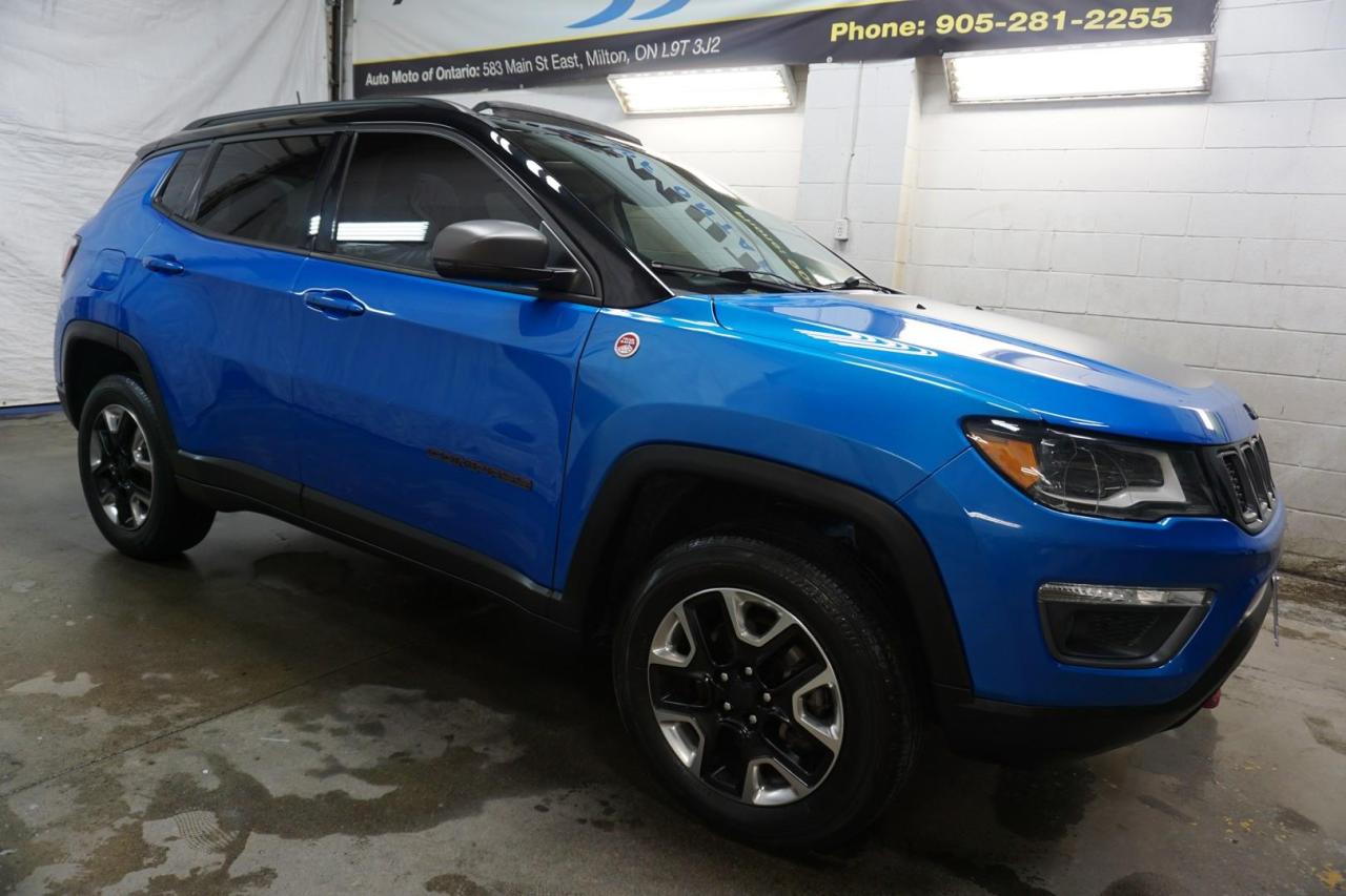 2018 Jeep Compass TRAILHAWK 4WD *1 OWNER*ACCIDENT FREE* CERTIFIED CAMERA LEATHER HEATED SEATS PANO ROOF CRUISE ALLOYS - Photo #1