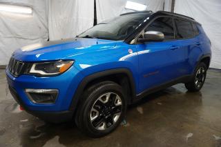 2018 Jeep Compass TRAILHAWK 4WD *1 OWNER*ACCIDENT FREE* CERTIFIED CAMERA LEATHER HEATED SEATS PANO ROOF CRUISE ALLOYS - Photo #3