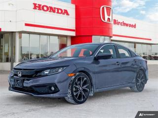 Used 2020 Honda Civic Sport FREE SET OF WINTER TIRES ON STEEL RIMS W/PURCHASE** for sale in Winnipeg, MB