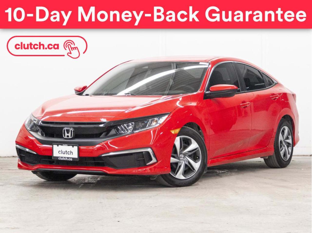 Used 2020 Honda Civic Sedan LX w/ Apple CarPlay & Android Auto, Adaptive Cruise, A/C for sale in Toronto, ON