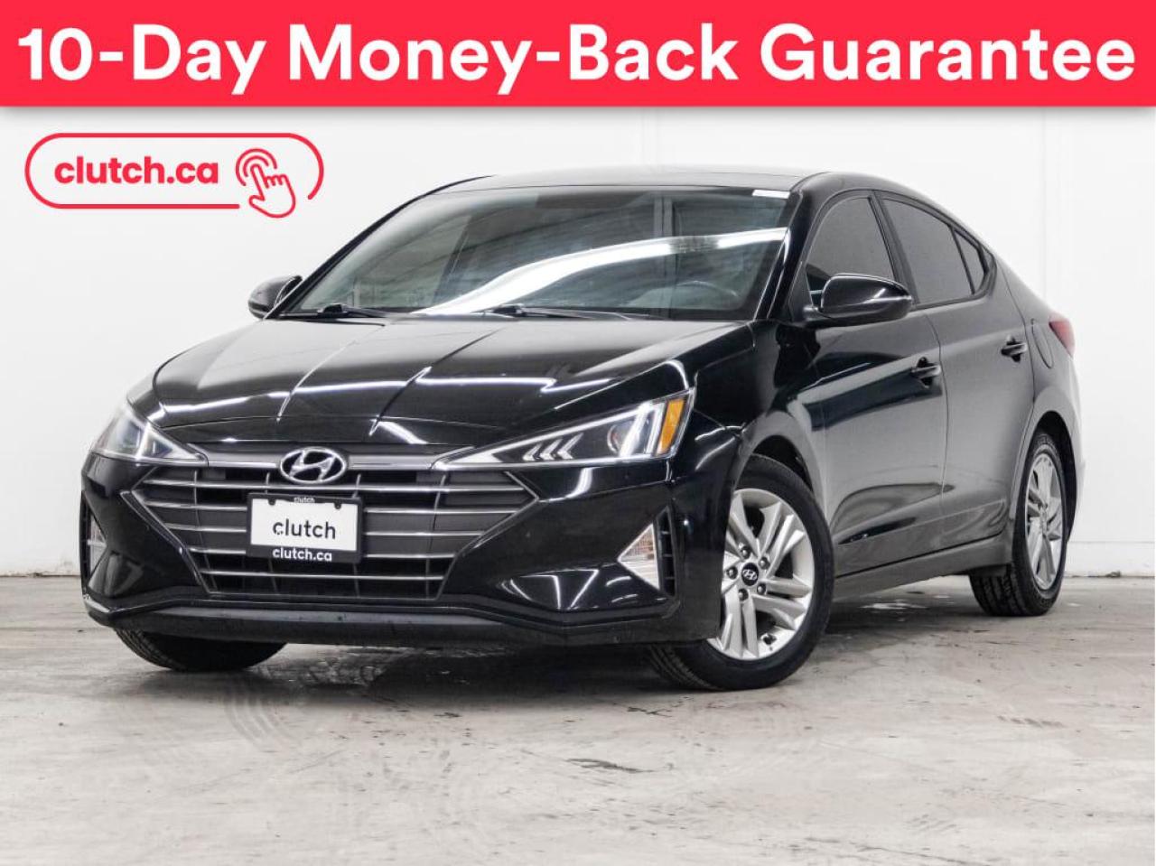 Used 2020 Hyundai Elantra Preferred w/ Apple CarPlay & Android Auto, Bluetooth, A/C for sale in Toronto, ON