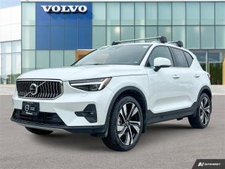 New 2024 Volvo XC40 Ultimate Bright Theme RETIRED COURTESY VEHICLE W/ WINTER TIRE SET for sale in Winnipeg, MB