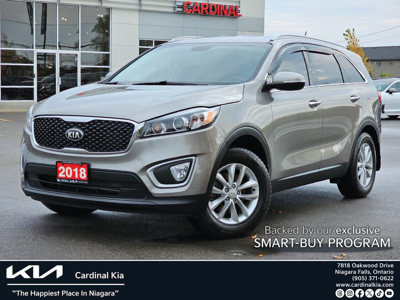 Used 2018 Kia Sorento LX, Heated Seats, Reverse Camera, Bluetooth for sale in Niagara Falls, ON