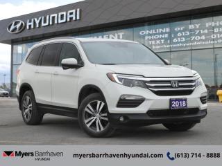 Used 2018 Honda Pilot EX-L Navi  - Navigation -  Sunroof - $237 B/W for sale in Nepean, ON