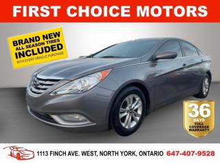 Welcome to First Choice Motors, the largest car dealership in Toronto of pre-owned cars, SUVs, and vans priced between $5000-$15,000. With an impressive inventory of over 300 vehicles in stock, we are dedicated to providing our customers with a vast selection of affordable and reliable options. <br><br>Were thrilled to offer a used 2011 Hyundai Sonata GLS, grey color with 149,000km (STK#6725) This vehicle was $9490 NOW ON SALE FOR $7990. It is equipped with the following features:<br>- Automatic Transmission<br>- Sunroof<br>- Heated seats<br>- Bluetooth<br>- Alloy wheels<br>- Power windows<br>- Power locks<br>- Power mirrors<br>- Air Conditioning<br><br>At First Choice Motors, we believe in providing quality vehicles that our customers can depend on. All our vehicles come with a 36-day FULL COVERAGE warranty. We also offer additional warranty options up to 5 years for our customers who want extra peace of mind.<br><br>Furthermore, all our vehicles are sold fully certified with brand new brakes rotors and pads, a fresh oil change, and brand new set of all-season tires installed & balanced. You can be confident that this car is in excellent condition and ready to hit the road.<br><br>At First Choice Motors, we believe that everyone deserves a chance to own a reliable and affordable vehicle. Thats why we offer financing options with low interest rates starting at 7.9% O.A.C. Were proud to approve all customers, including those with bad credit, no credit, students, and even 9 socials. Our finance team is dedicated to finding the best financing option for you and making the car buying process as smooth and stress-free as possible.<br><br>Our dealership is open 7 days a week to provide you with the best customer service possible. We carry the largest selection of used vehicles for sale under $9990 in all of Ontario. We stock over 300 cars, mostly Hyundai, Chevrolet, Mazda, Honda, Volkswagen, Toyota, Ford, Dodge, Kia, Mitsubishi, Acura, Lexus, and more. With our ongoing sale, you can find your dream car at a price you can afford. Come visit us today and experience why we are the best choice for your next used car purchase!<br><br>All prices exclude a $10 OMVIC fee, license plates & registration  and ONTARIO HST (13%)