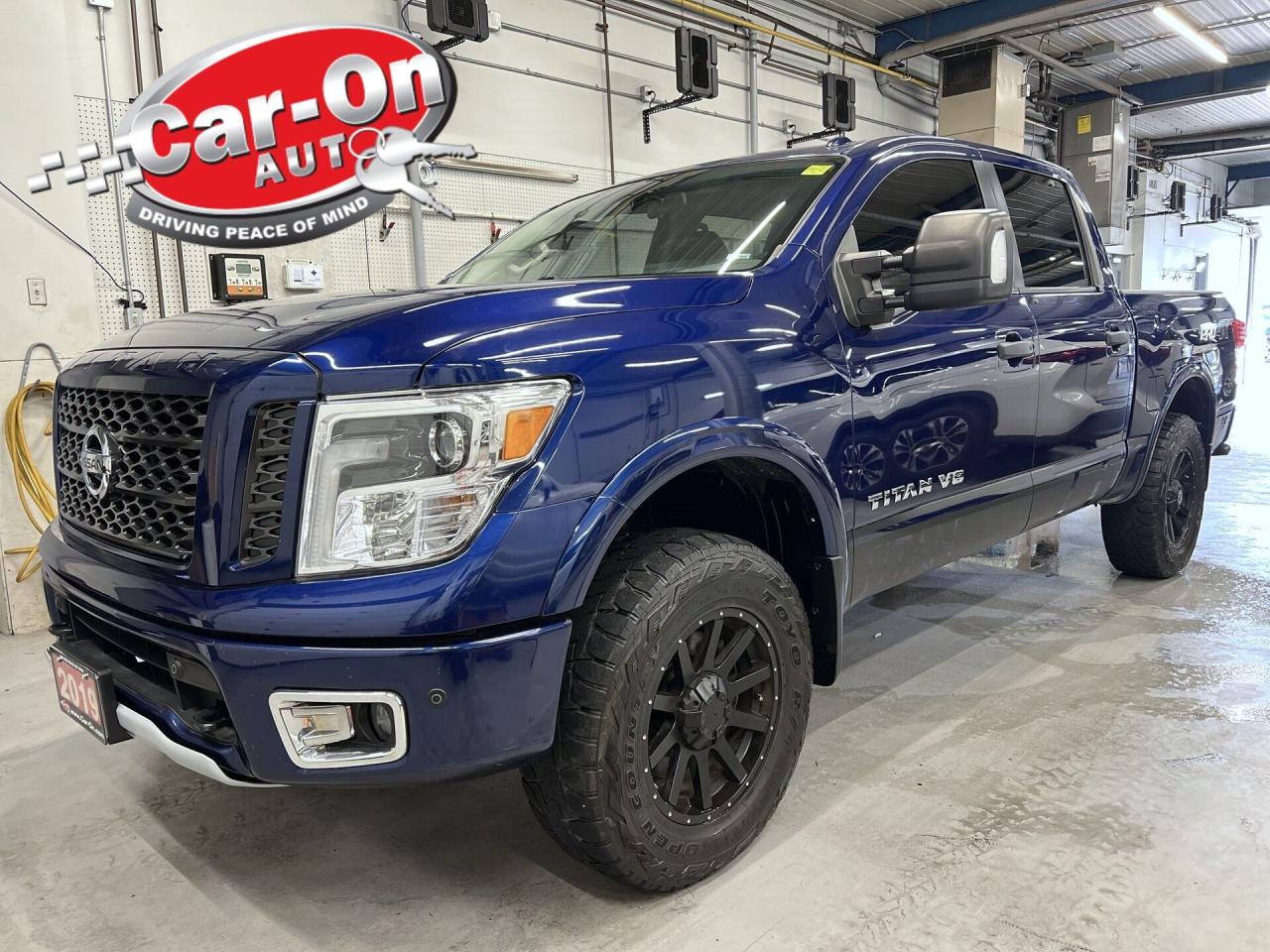 Used 2019 Nissan Titan PRO-4X | CREW | HTD LEATHER | BLIND SPOT | NAV for sale in Ottawa, ON