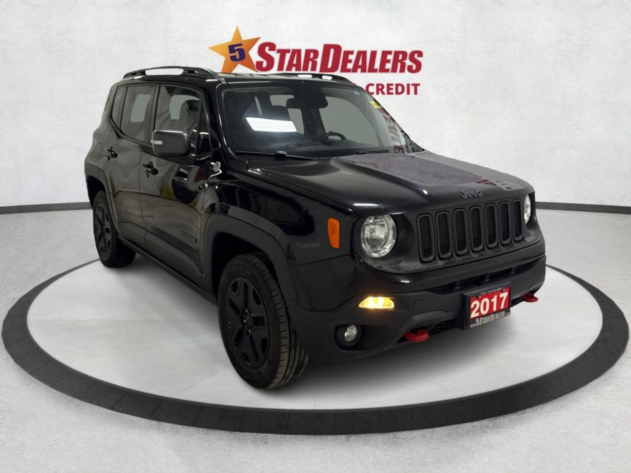 Used 2017 Jeep Renegade TRAILHWAK DESERT PKG NAV LEATHER WE FINANCE for sale in London, ON