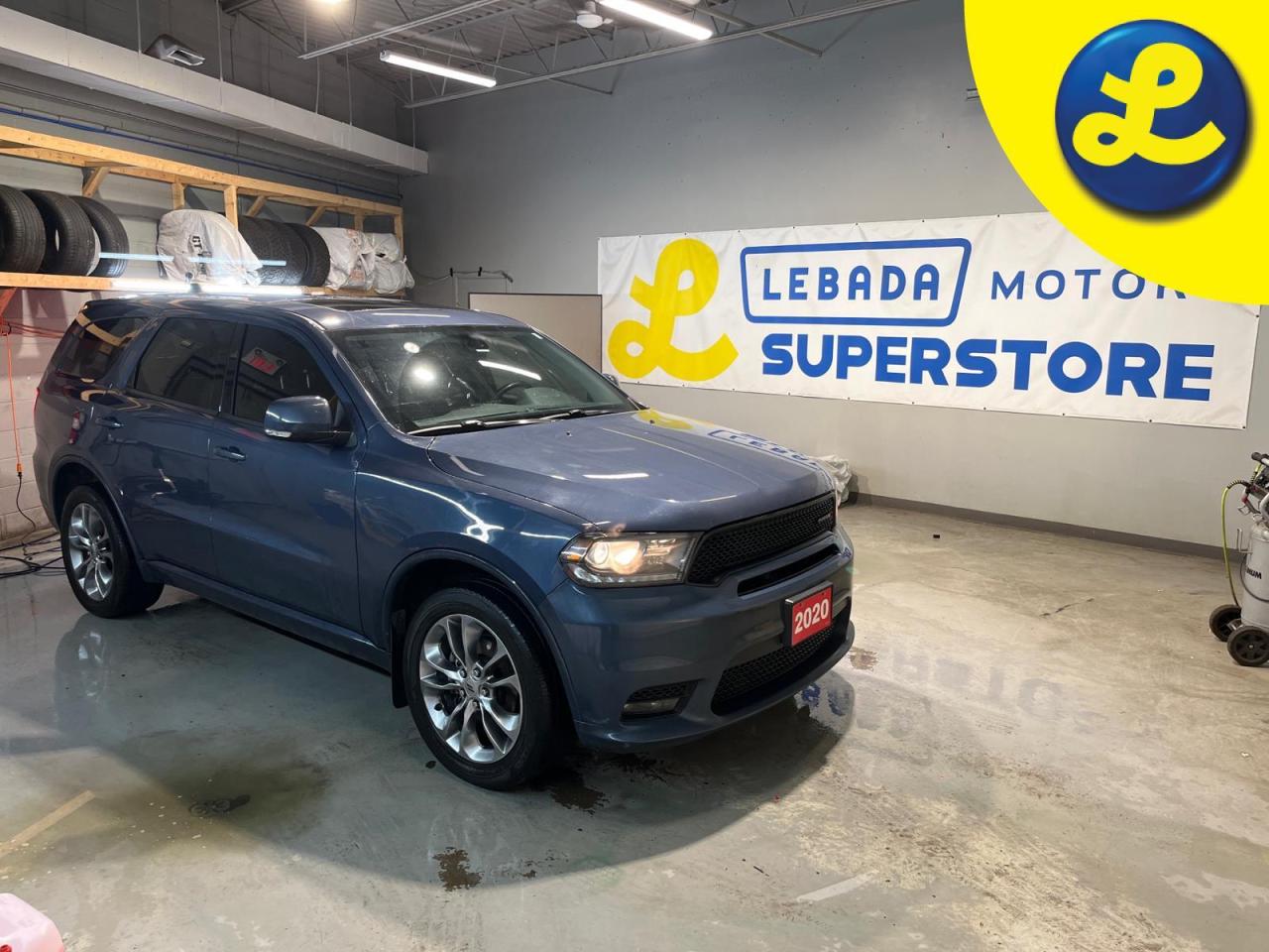 Used 2020 Dodge Durango GT AWD * 7 Passenger * Navigation * Power sunroof * Dual Rear DVD entertainment centre * Leatherfaced bucket seats * Bluray compatible dual screen v for sale in Cambridge, ON