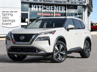 <b>Leather Seats!</b><br> <br> <br> <br><br> <br>  Capable of crossing over into every aspect of your life, this 2024 Rogue lets you stay focused on the adventure. <br> <br>Nissan was out for more than designing a good crossover in this 2024 Rogue. They were designing an experience. Whether your adventure takes you on a winding mountain path or finding the secrets within the city limits, this Rogue is up for it all. Spirited and refined with space for all your cargo and the biggest personalities, this Rogue is an easy choice for your next family vehicle.<br> <br> This everest white pearl tricoat SUV  has an automatic transmission and is powered by a  1.5L I3 12V GDI DOHC Turbo engine.<br> <br> Our Rogues trim level is SL. Stepping up to this Rogue SL rewards you with 19-inch alloy wheels, leather upholstery, heated rear seats, a power moonroof, a power liftgate for rear cargo access, adaptive cruise control and ProPilot Assist. Also standard include heated front heats, a heated leather steering wheel, mobile hotspot internet access, proximity key with remote engine start, dual-zone climate control, and a 12.3-inch infotainment screen with NissanConnect, Apple CarPlay, and Android Auto. Safety features also include HD Enhanced Intelligent Around View Monitoring, lane departure warning, blind spot detection, front and rear collision mitigation, and rear parking sensors. This vehicle has been upgraded with the following features: Leather Seats. <br><br> <br>To apply right now for financing use this link : <a href=https://www.kitchenernissan.com/finance-application/ target=_blank>https://www.kitchenernissan.com/finance-application/</a><br><br> <br/>    Incentives expire 2024-04-30.  See dealer for details. <br> <br><b>KITCHENER NISSAN IS DEDICATED TO AWESOME AND DRIVEN TO SURPASS EXPECTATIONS!</b><br>Awesome Customer Service <br>Friendly No Pressure Sales<br>Family Owned and Operated<br>Huge Selection of Vehicles<br>Master Technicians<br>Free Contactless Delivery -100km!<br><b>WE LOVE TRADE-INS!</b><br>We will pay top dollar for your trade even if you dont buy from us!   <br>Kitchener Nissan trades are made easy! We have specialized buyers that are waiting to purchase your unique vehicle. To get optimal value for you, we can also place your vehicle on live auction. <br>Home to thousands of bidders!<br><br><b>MARKET PRICED DEALERSHIP</b><br>We are a Market Priced dealership and are proud of it! <br>What is market pricing? ALL our vehicles are listed online. We continuously monitor online prices daily to ensure we find the best deal, so that you dont have to! We make sure were offering the highest level of savings amongst our competitors! Not only do we offer the advantage of market pricing, at Kitchener Nissan we aim to inspire confidence by providing a transparent and effortless vehicle purchasing experience. <br><br><b>CONTACT US TODAY AND FIND YOUR DREAM VEHICLE!</b><br><br>1450 Victoria Street N, Kitchener | www.kitchenernissan.com | Tel: 855-997-7482 <br>Contact us or visit the dealership and let us surpass your expectations! <br> Come by and check out our fleet of 60+ used cars and trucks and 80+ new cars and trucks for sale in Kitchener.  o~o