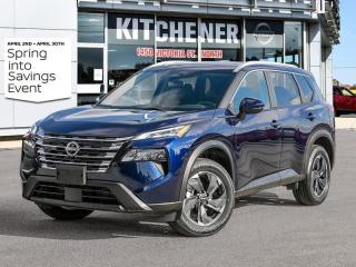<b>Moonroof,  Power Liftgate,  Adaptive Cruise Control,  Alloy Wheels,  Heated Seats!</b><br> <br> <br> <br><br> <br>  The Rogue is built to serve as a well-rounded crossover, with rugged design, a comfortable ride and modern interior tech. <br> <br>Nissan was out for more than designing a good crossover in this 2024 Rogue. They were designing an experience. Whether your adventure takes you on a winding mountain path or finding the secrets within the city limits, this Rogue is up for it all. Spirited and refined with space for all your cargo and the biggest personalities, this Rogue is an easy choice for your next family vehicle.<br> <br> This deep ocean blue SUV  has an automatic transmission and is powered by a  1.5L I3 12V GDI DOHC Turbo engine.<br> <br> Our Rogues trim level is SV Moonroof. Rogue SV steps things up with a power moonroof, a power liftgate for rear cargo access, adaptive cruise control and ProPilot Assist. Also standard include heated front heats, a heated leather steering wheel, mobile hotspot internet access, proximity key with remote engine start, dual-zone climate control, and an 8-inch infotainment screen with NissanConnect, Apple CarPlay, and Android Auto. Safety features also include lane departure warning, blind spot detection, front and rear collision mitigation, and rear parking sensors. This vehicle has been upgraded with the following features: Moonroof,  Power Liftgate,  Adaptive Cruise Control,  Alloy Wheels,  Heated Seats,  Heated Steering Wheel,  Mobile Hotspot. <br><br> <br>To apply right now for financing use this link : <a href=https://www.kitchenernissan.com/finance-application/ target=_blank>https://www.kitchenernissan.com/finance-application/</a><br><br> <br/>    Incentives expire 2024-04-30.  See dealer for details. <br> <br><b>KITCHENER NISSAN IS DEDICATED TO AWESOME AND DRIVEN TO SURPASS EXPECTATIONS!</b><br>Awesome Customer Service <br>Friendly No Pressure Sales<br>Family Owned and Operated<br>Huge Selection of Vehicles<br>Master Technicians<br>Free Contactless Delivery -100km!<br><b>WE LOVE TRADE-INS!</b><br>We will pay top dollar for your trade even if you dont buy from us!   <br>Kitchener Nissan trades are made easy! We have specialized buyers that are waiting to purchase your unique vehicle. To get optimal value for you, we can also place your vehicle on live auction. <br>Home to thousands of bidders!<br><br><b>MARKET PRICED DEALERSHIP</b><br>We are a Market Priced dealership and are proud of it! <br>What is market pricing? ALL our vehicles are listed online. We continuously monitor online prices daily to ensure we find the best deal, so that you dont have to! We make sure were offering the highest level of savings amongst our competitors! Not only do we offer the advantage of market pricing, at Kitchener Nissan we aim to inspire confidence by providing a transparent and effortless vehicle purchasing experience. <br><br><b>CONTACT US TODAY AND FIND YOUR DREAM VEHICLE!</b><br><br>1450 Victoria Street N, Kitchener | www.kitchenernissan.com | Tel: 855-997-7482 <br>Contact us or visit the dealership and let us surpass your expectations! <br> Come by and check out our fleet of 60+ used cars and trucks and 80+ new cars and trucks for sale in Kitchener.  o~o