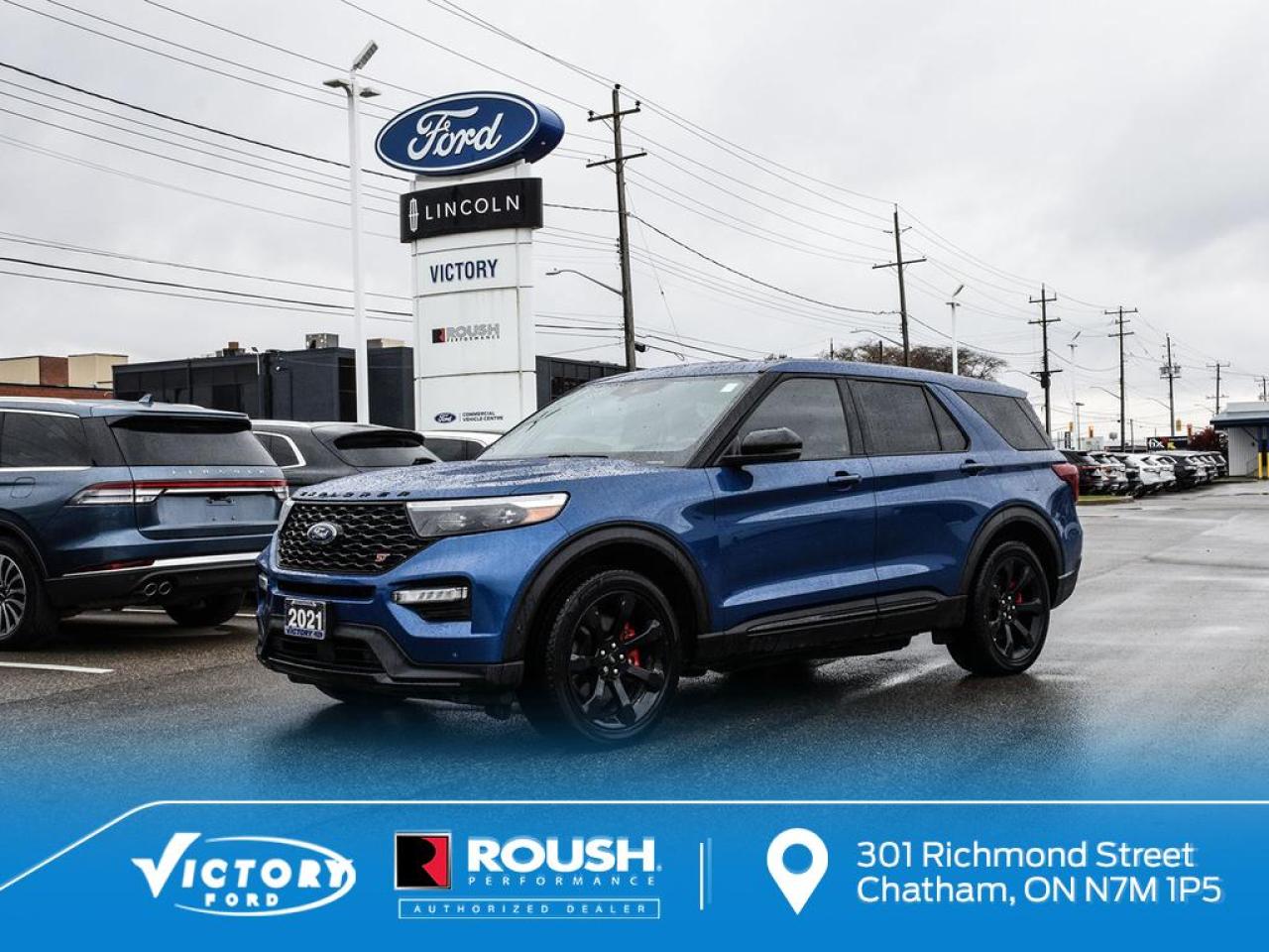 Used 2021 Ford Explorer ST 4WD | Street PKG | Massaging Seats | Panoroof | for sale in Chatham, ON