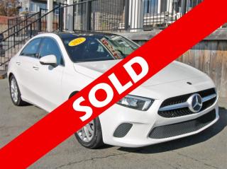 WAS: $38900 NOW: $33900[SOLD] Introducing the 2021 Mercedes-Benz A-Class A220, where luxury meets innovation. With its sleek design and powerful turbocharged engine, this compact car exudes elegance and performance. Inside, youll find a sophisticated interior featuring the cutting-edge MBUX infotainment system, seamlessly integrating with voice control and augmented reality navigation. The A220 offers a thrilling driving experience with its responsive handling and a host of safety features. Elevate your daily commute with this exceptional combination of style, technology, and driving pleasure.AC / Tilt & Telescopic Steering / Power Windows-Mirrors-Locks-Keyless Entry / Cruise Control / Save Seating Position Buttons / Power & Heated Seats / Panoramic Sunroof / AM-FM Stereo / Mp3 Playback / USB-C Ports / Bluetooth Phone & Audio / Full Factory Tint / Heated Steering Wheel / HD Backup Camera / GPS Navigation / Fully Configurable Digital Dash / Alloy Rims / Leather Seating Surfaces / Dual Climate Control and much more!<p><br /><strong>Everyones Approved Financing!</strong> With up to $5000 Cash Back Option - Apply On-line for your credit approval at brydenauto.com or call for details 902-865-4495. Extended Warranty available on all inventory. All Trades Welcome - paid for or not! HOME DELIVERY available!<br /><br /><strong>We do it all Buy - Sell - Trade</strong></p>