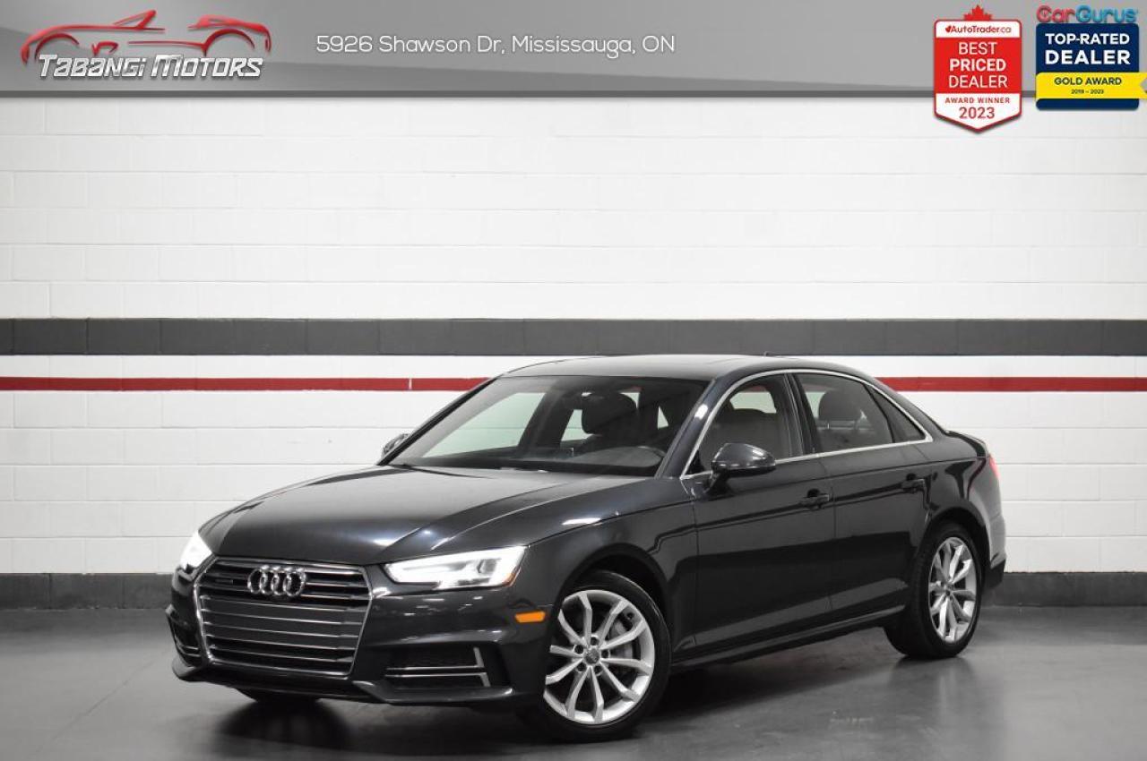 Used 2018 Audi A4 Progressiv  No Accident 360Cam Moonroof Blindspot Navigation for sale in Mississauga, ON