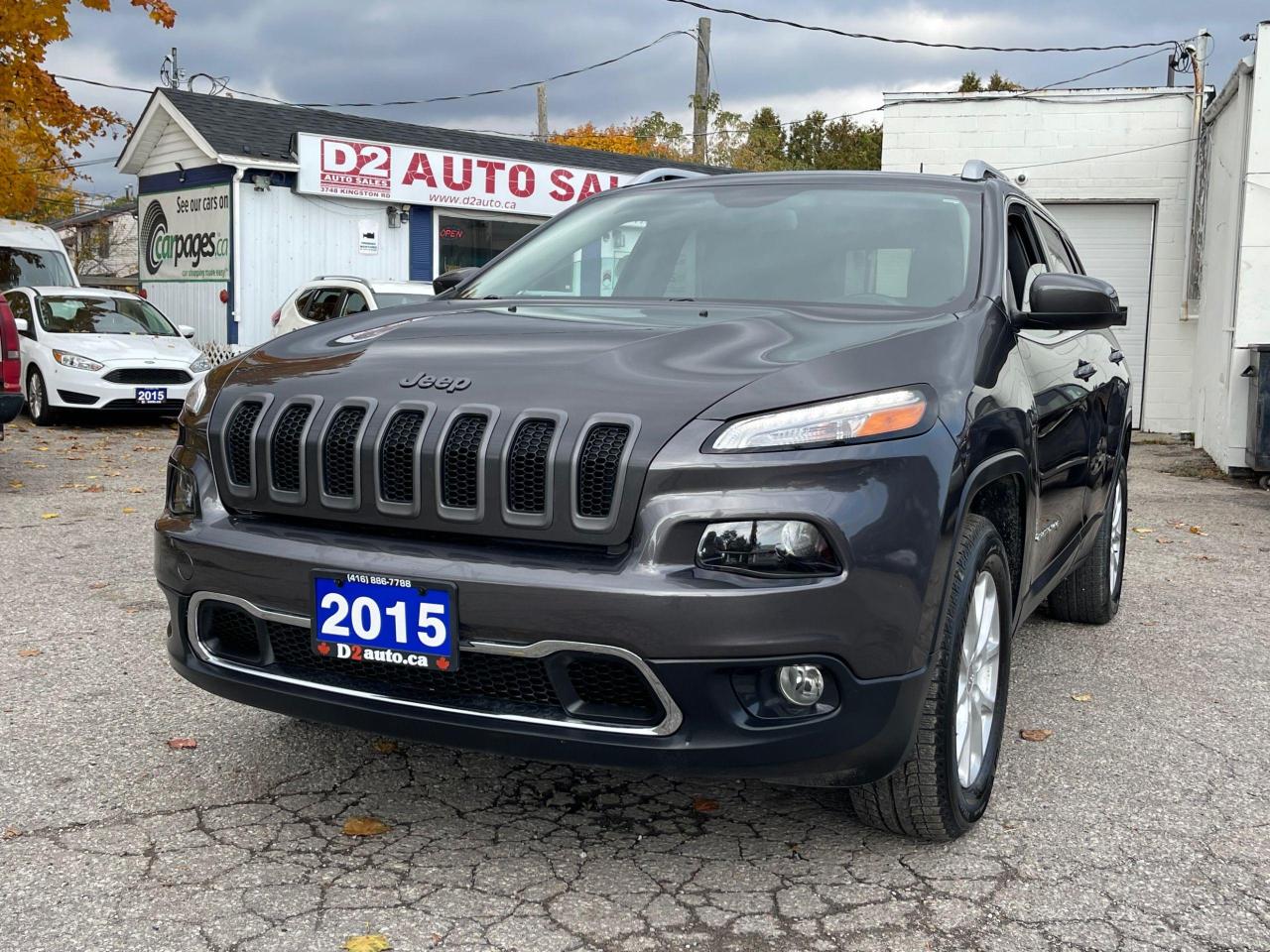 2015 Jeep Cherokee Backup camera/BT/4WD/Gas saver/Certified. - Photo #1