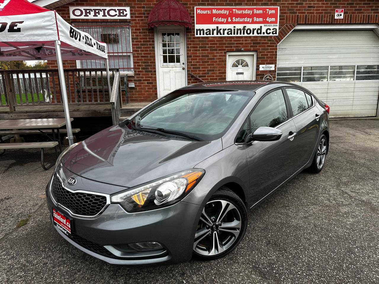 Used 2016 Kia Forte EX HTD CLTH Bluetooth Backup Cam FM/XM Alloys A/C for sale in Bowmanville, ON