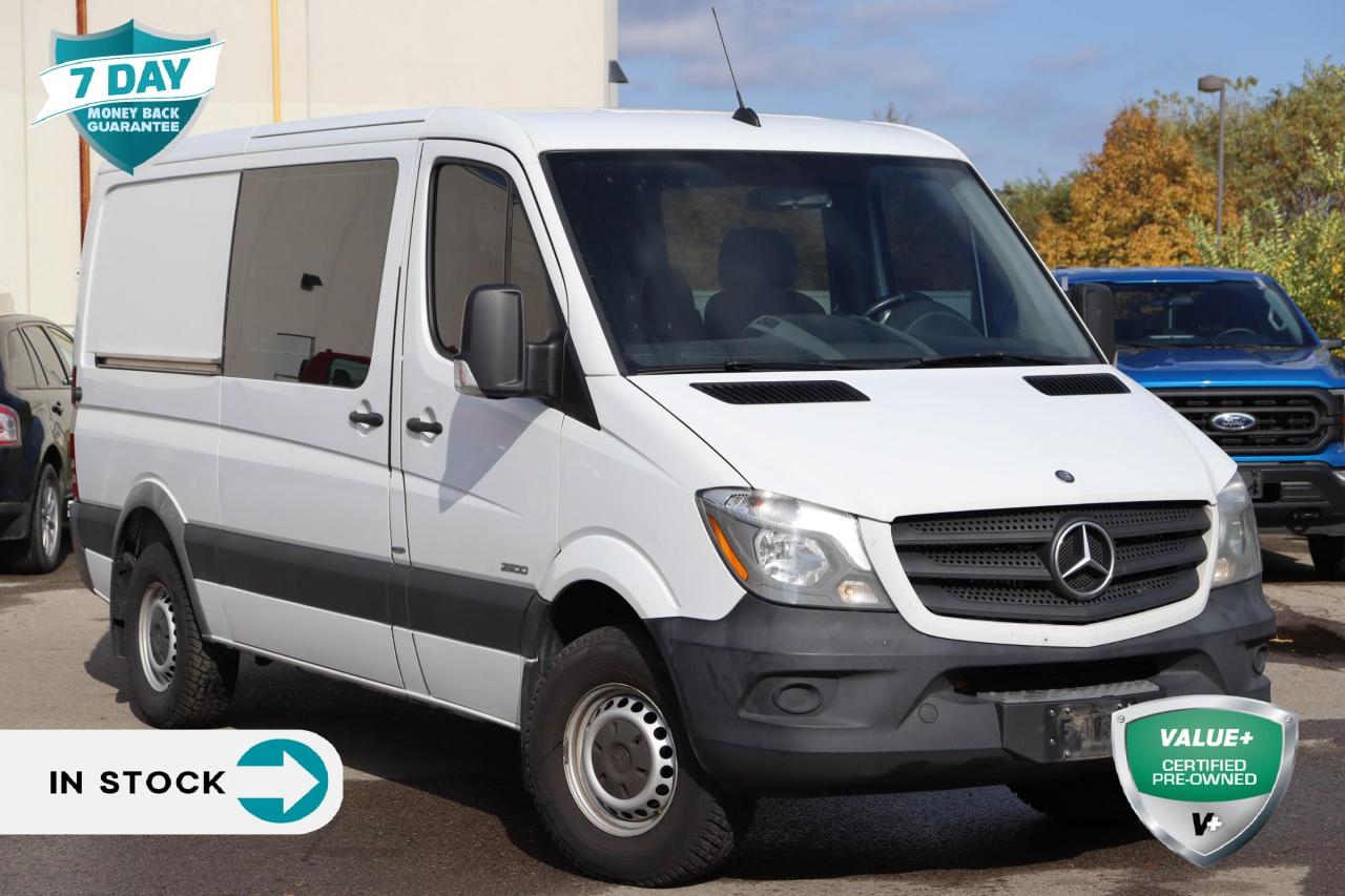 Used 2015 Mercedes-Benz Sprinter -Class Standard Roof 1 Row Passenger & Cargo Van for sale in Hamilton, ON