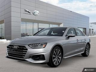 Used 2021 Audi A4 Komfort 45 | Our Only One! for sale in Winnipeg, MB