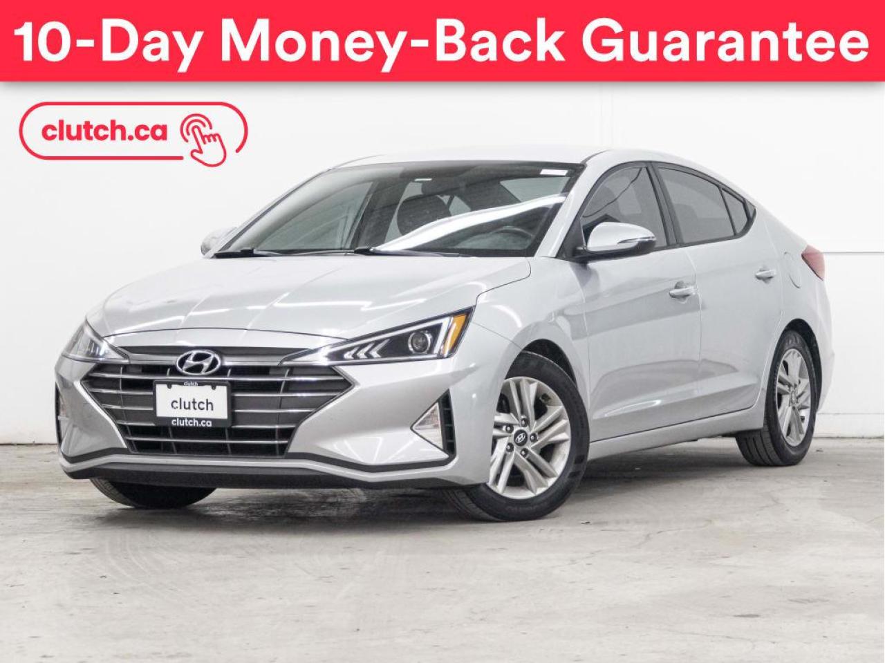 Used 2020 Hyundai Elantra Preferred w/ Apple CarPlay & Android Auto, Bluetooth, A/C for sale in Toronto, ON