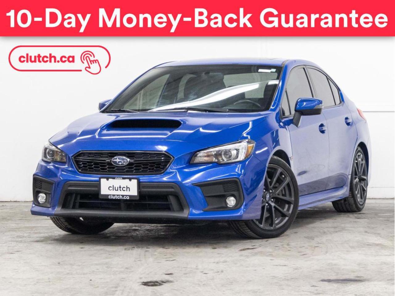 Used 2018 Subaru WRX Sport-Tech AWD  w/ Rearview Cam, Bluetooth, Nav for sale in Toronto, ON