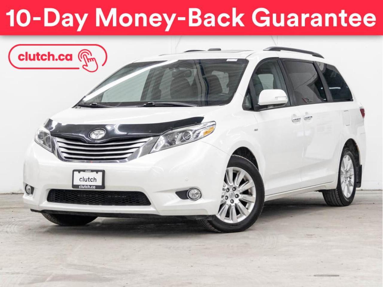 Used 2016 Toyota Sienna XLE AWD w/ Limited Pkg w/ Rear Entertainment System, Bluetooth, Nav for sale in Toronto, ON