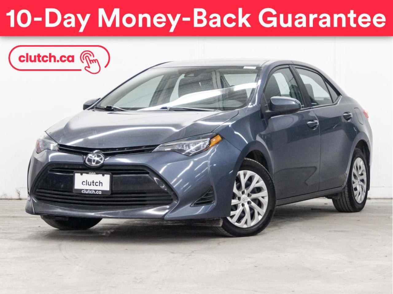 Used 2018 Toyota Corolla LE w/ Rearview Cam, Bluetooth, A/C for sale in Toronto, ON
