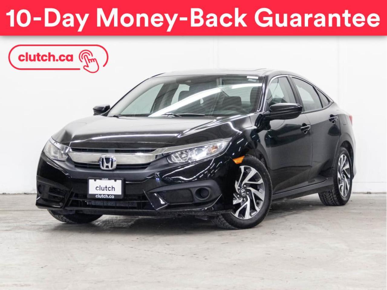 Used 2017 Honda Civic Sedan EX w/ Apple CarPlay & Android Auto, Adaptive Cruise, A/C for sale in Toronto, ON