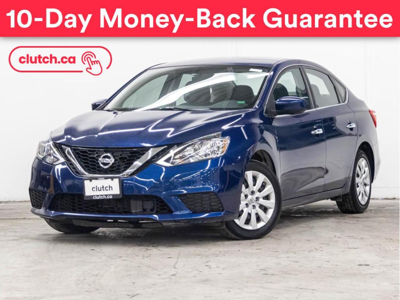 Used 2019 Nissan Sentra S w/ Rearview Cam, Bluetooth, A/C for sale in Toronto, ON