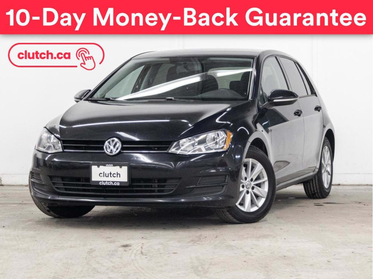 Used 2017 Volkswagen Golf Trendline w/ Bluetooth, Backup Cam, A/C for sale in Toronto, ON