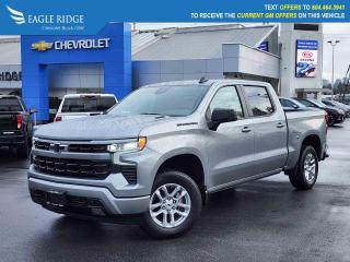 2024 Chevrolet Silverado 1500, Navigation, Heated Seats, 4WD,13.4 Inch Touchscreen with Google Built. Navigation, Heated Seats,  Remote Vehicle start, Engine control stop start, Auto Lock Rear Differential, Automatic emergency breaking, HD surround vision