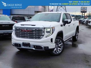 New 2024 GMC Sierra 1500 Denali 4x4, Heated Seats, Engine control stop start, HD surround vision, Navigation for sale in Coquitlam, BC