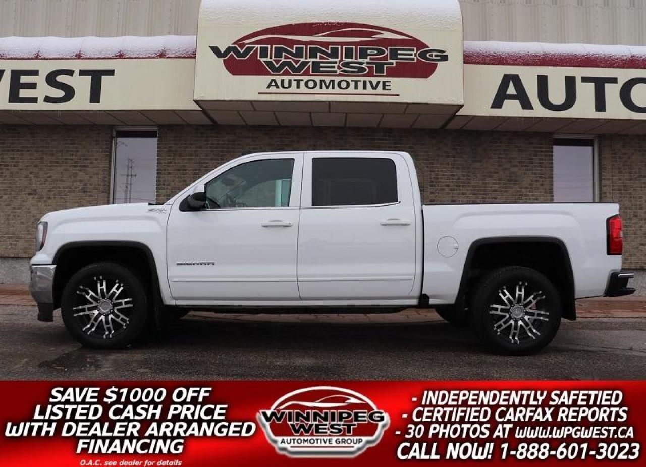 Used 2018 GMC Sierra 1500 SLE Z71 OFF RD 4X4, 5.3L V8 LOADED, CLEAN & SHARP! for sale in Headingley, MB