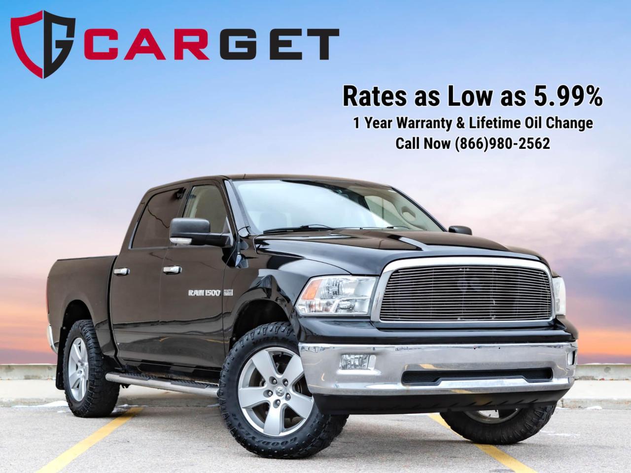Used 2012 RAM 1500 4WD Crew SLT| REMOTE START| Uconn| CD | Class IV for sale in Saskatoon, SK