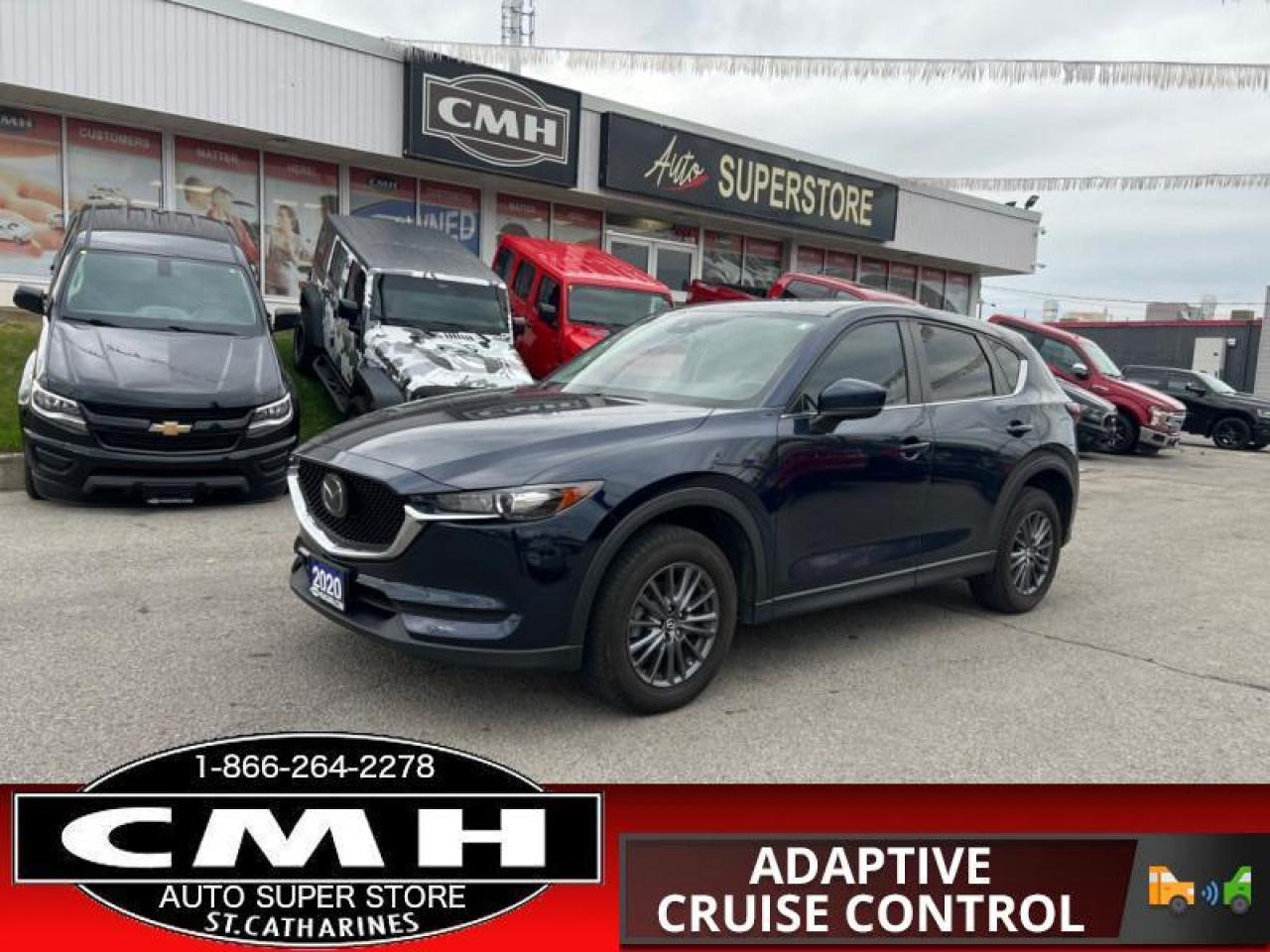 Used 2020 Mazda CX-5 GS  ADAP-CC LEATH HTD-SEATS ROOF P/GATE for sale in St. Catharines, ON