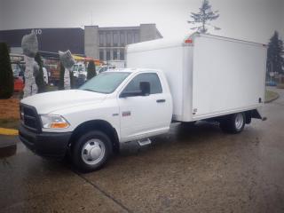 Used 2012 Dodge Ram 3500 Cube Van With Rear Shelving for sale in Burnaby, BC