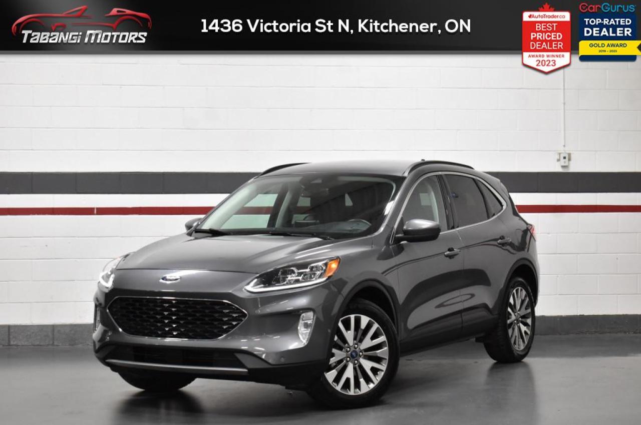 Used 2021 Ford Escape Titanium   No Accident B&O Navigation Leather Lane Keep Carplay for sale in Mississauga, ON