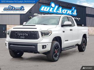 Used 2019 Toyota Tundra TRD PRO Very Rare! Leather, Nav, Blind Spot Alert, Rear Camera, Alloy Wheels & More! for sale in Guelph, ON