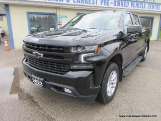 Used 2022 Chevrolet Silverado 1500 LIKE NEW RST-MODEL 5 PASSENGER 5.3L - V8.. 4X4.. CREW-CAB.. SHORTY.. HEATED SEATS & WHEEL.. BACK-UP CAMERA.. BLUETOOTH SYSTEM.. TRAILER BRAKE.. for sale in Bradford, ON